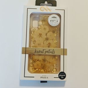 3/$25 Casemate | Karat Petals gold iPhone X /Xs ph…